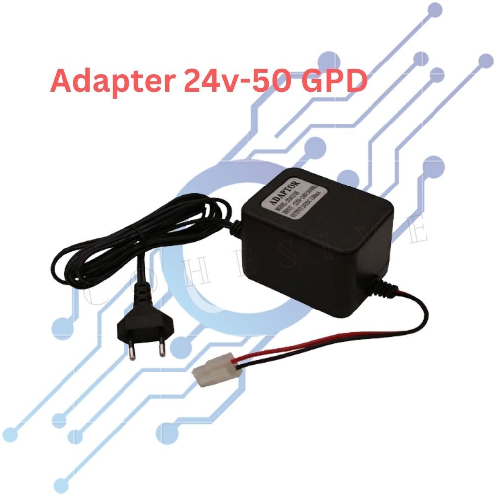 Water Filter Adapter for Ro water purifier booster pump 24v-50 GPD Water Filter, Water Purifier