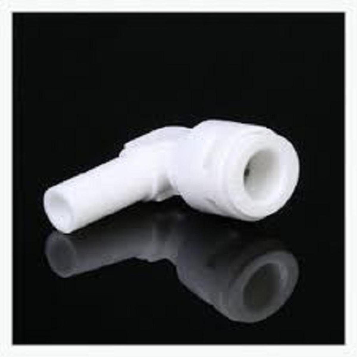 Water Purifier Stem Elbow 1/4″ x 1/4″ Quick Connect QC Reverse Osmosis RO System Parts Fittings water filter, filter, water purifier,