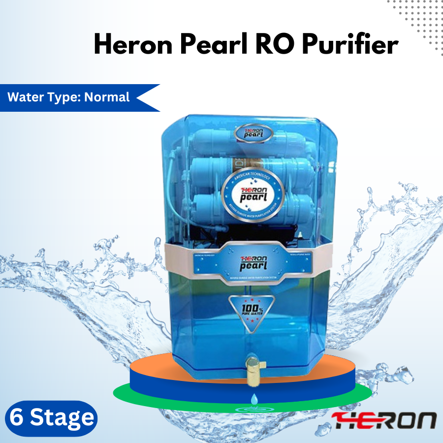 Heron pearl RO Purifier Water Filter. water filter, water purifier, pp filter, best water filter price in bd . best water filter.
