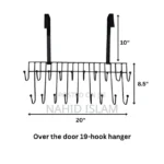 Over The Door 19-Hook Hanger. - Image 3